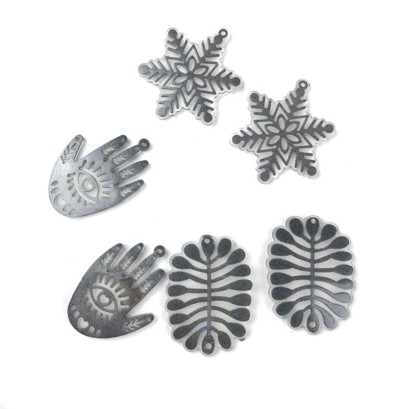 28 Peças Vários Estilos Brincos de Geometria Moldes de Silicone Adequados para Artesanato Diy com Epóxi Ornamento Pingente Fabricação de Chaveiros