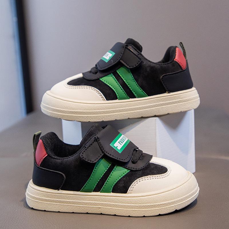 4-8 ani Pantofi sport pentru copii Pantofi anti-skateboard cu fund moale Pantofi albi perfecti