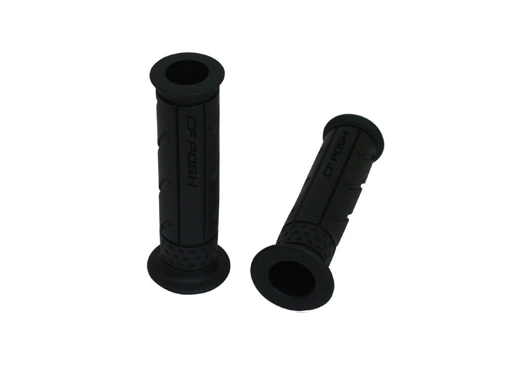 POSH Works Open Overall Length 811600 Grips, End, Black, 22.2mm, 122mm, чёрный