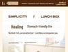 304 Stainless Steel Double Compartment Lunch Box for Students & Office Workers