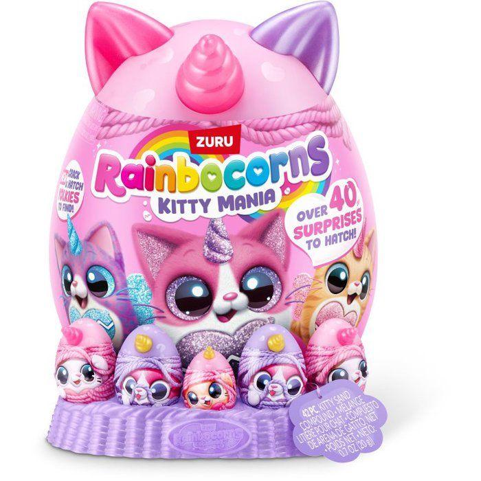 Uovo sorpresa - Peluche - ZURU - Rainbocorns KittyMania - Modello casuale - Dai 3 anni
