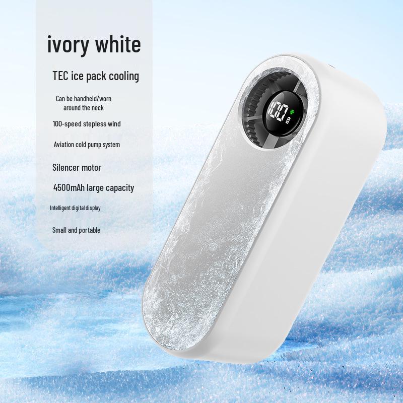Portable USB Rechargeable Mini Neck-Hanging Fan 41*53*120mm