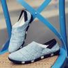 Moda Estiva Uomo Fondo Piatto Casual Escursionismo Outdoor Leggero Tela Traspirante Copriscarpe per Guidare Indossare Scarpe da Passeggio a Fondo Piatto