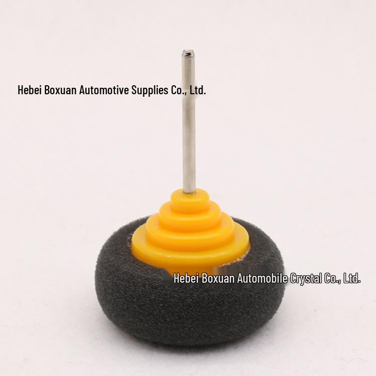 123-calowa gąbka polerska w kształcie stożka: Gąbka Detailingowa do Małych Powierzchni z Trzpieniem Kompatybilnym z Wiertarką