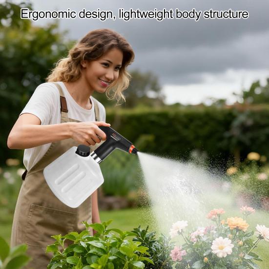 Elektryczna konewka 2L Automatyczny spryskiwacz do roślin Akumulatorowa butelka z rozpylaczem z przedłużką Regulowana dysza do roślin doniczkowych