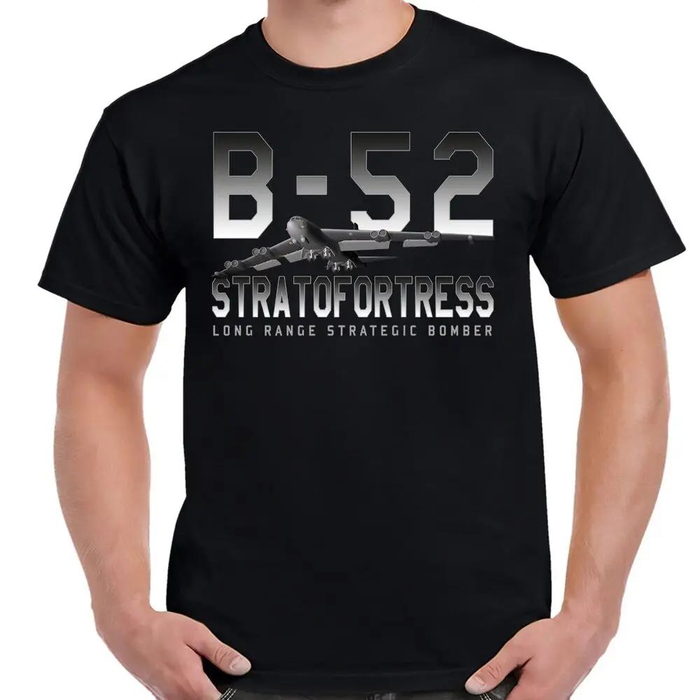 

US Air Force B-52 Stratofortress Strategic Bomber T-Shirt Short Sleeve Casual 100% Cotton O-Neck Mens T-shirt - Men s Summe... S разноцветный