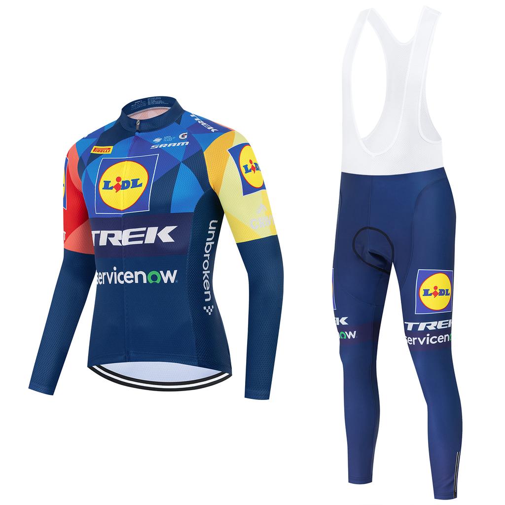 2026 Nuevo Traje de Ciclismo de Manga Larga Primavera y Verano Tour de Francia Bicicleta de Carretera Secado Rápido Transpirable Traje de Ciclismo