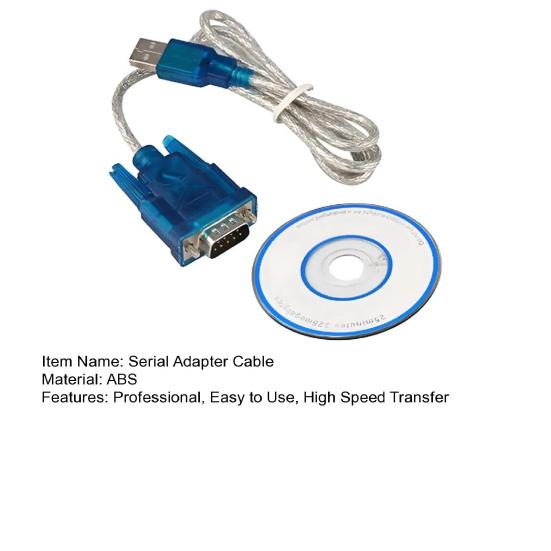 Cablu adaptor serial USB la RS232 Masculin la Masculin USB 2.0 Masculin la 9 pini DB 9 Cablu convertor serial pentru Windows 7/8/9/10