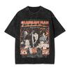 Japanese Reze Chainsaw Man Anime T Shirt Beach Vintage T Shirts Cotton Trending Tshirt for Men Short Sleeve Design Tees