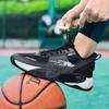 Large size basketball shoes breathable sports shoes teenager middle school students actual training sneakers non-slip