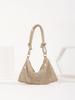 Diamantbesetzte Abendtasche Handgefertigte Bankett-Abendtasche Trendige Blitzer-Knoten-Strassstein-Tasche Partytasche Clutch