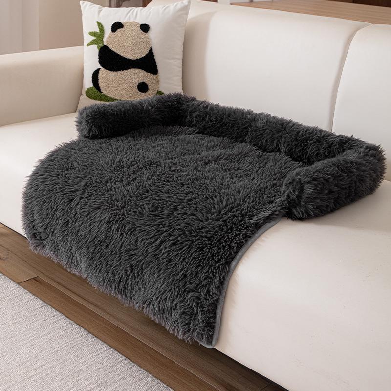 Thickened Anti-Scratch Pet Sofa Cushion: Non-Slip Nest & Mat for Cats and Dogs
