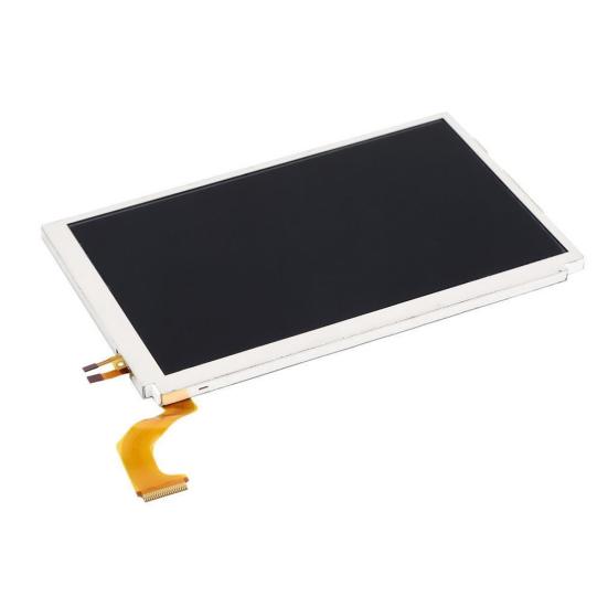 Replacement Top Upper Screen Display for Flex LCD 3DS Repairing Parts
