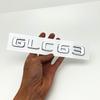 DZECY1 3D Black Logo GLC43 GLC63 GLC200 GLC220d Letters 4MATIC Badge Car Rear Star Sticker Trunk AMG Emblem For Mercedes Benz AMG X253