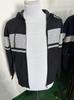 Men's Hooded Cardigan Sweater - Plus Velvet, Thick, Versatile, Knitwear Color Block Jacket for Autumn/Winter