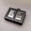 Transparent Tabletop Photo Frame Protective Photo Album 3D Rotating Photocard Holder  Desktop
