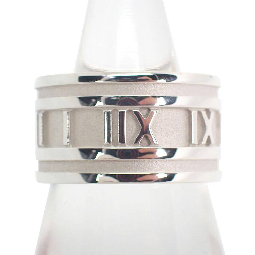 

[Б/у] TIFFANY/Tiffany 925 Atlas Wide Ring/No. 15/g469-50