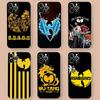 W-wu T-tang Clan Gruppo Musicale Hip-hop Adatto per Custodia Telefono IPhone 16 15 Promax IPhone 14 11 12 High End 13 Pro Silicone
