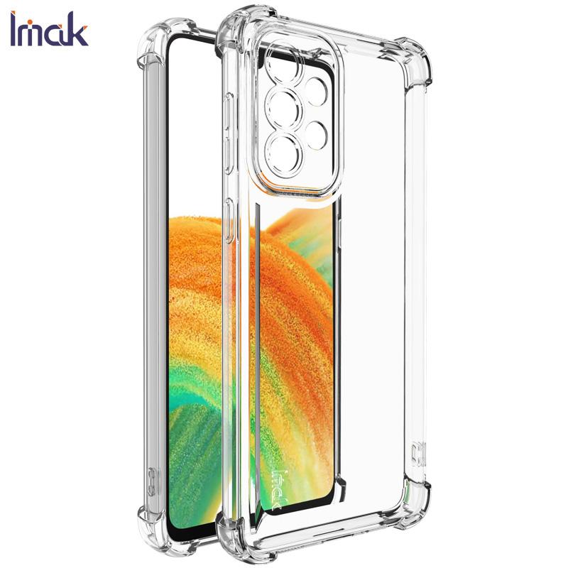 Per Samsung Galaxy A73 A54 A53 A52S A34 A33 A32 A25 4G 5G Custodia per telefono IMAK UX-4 Morbida Resistente agli urti