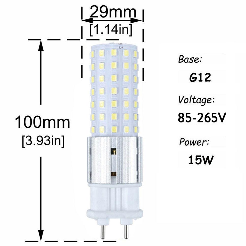 10PCS 15W 96LEDs LED Corn Light Bulb Halogen Angle Lights Smd Beam 3000K Decorative Base Living Replace Home 110V Home-Appliance