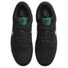Nike Men's Big Lux Low Top Skate Shoes Black Green 854166-008