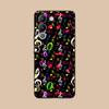 Musical Note Staff Mobile Phone Case for VIVO V60 V50 V40 V30 V29 V27 V25 V23 Pro Lite 5G Colorful Printing Cover Luxury
