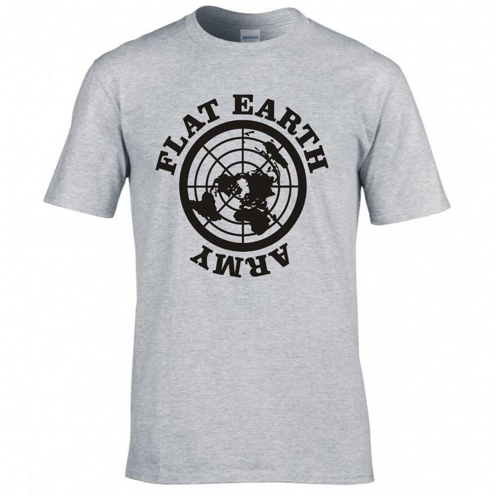 Funny Flat Earth Army Tshirt