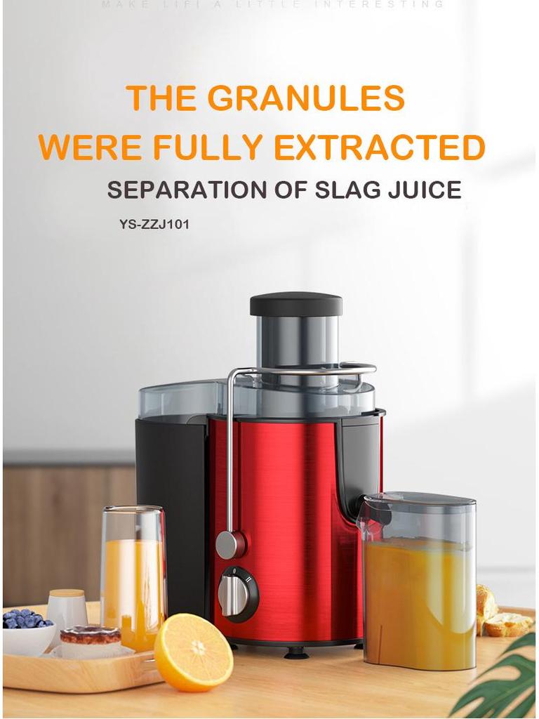 Fully Automatic Fruit & Vegetable Juice Extractor