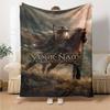 Lord Rings Customize Text Blanket Cozy Personalized Blanket Durable Comfort for Sofa Bed Office Chair Nap Ideal for All Seasons