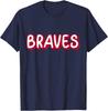 T-shirt Vintage Braves Rétro Throwback