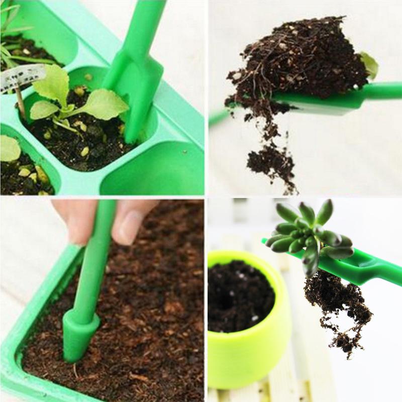 Mini Gardening Tool Set Label Board Plastic Garden Plants Household Succulent Potted Plant Cultivation Drilling Sowing TMZ