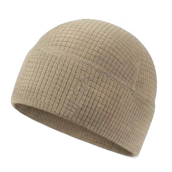 Autumn Winter Knitted Skull Cap Men Women Warm Thermal Hat Cold Weather Outdoor Cycling Skiing Running