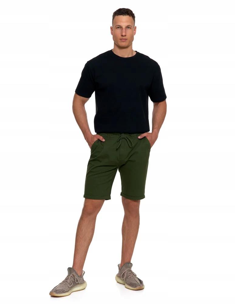 Men's Shorts with Pockets, Elastic Waistband with Drawstring, MORAJ 3XL KHAKI
