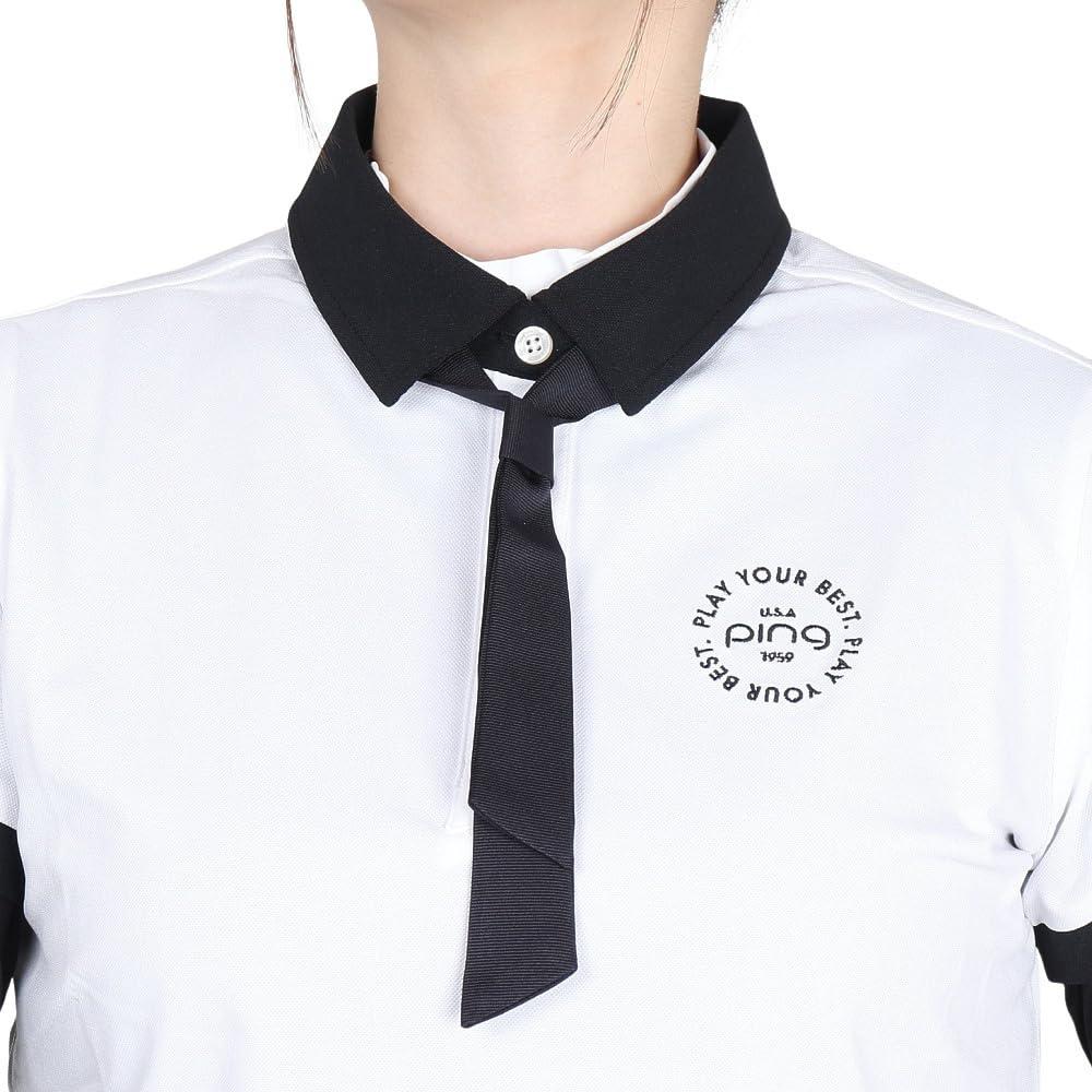 Ping Apparel Women's Layered Twin Set (Moisture-Wicking, Quick-Drying, UV Protection) / Golf / 622-5160200 030_White L