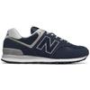 New Balance Nb 574 Classic Logo Mesh Low Top Casual Running Shoes Unisex sneaker Navy ML574EGN(2E)