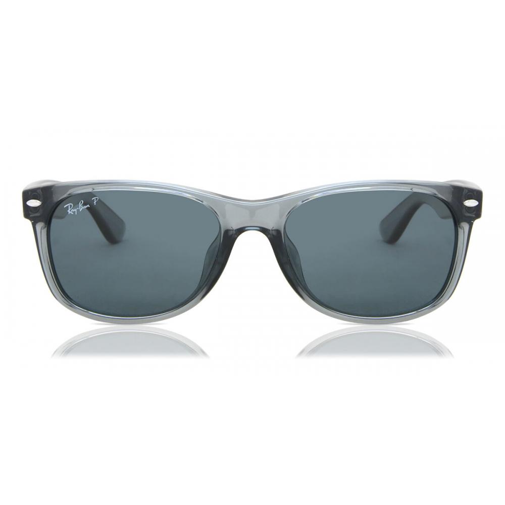 

Ray Ban Rb2132f Азиатская посадка New Wayfarer 64503r Унисекс Солнцезащитные очки Transparent Grey/55-18-140