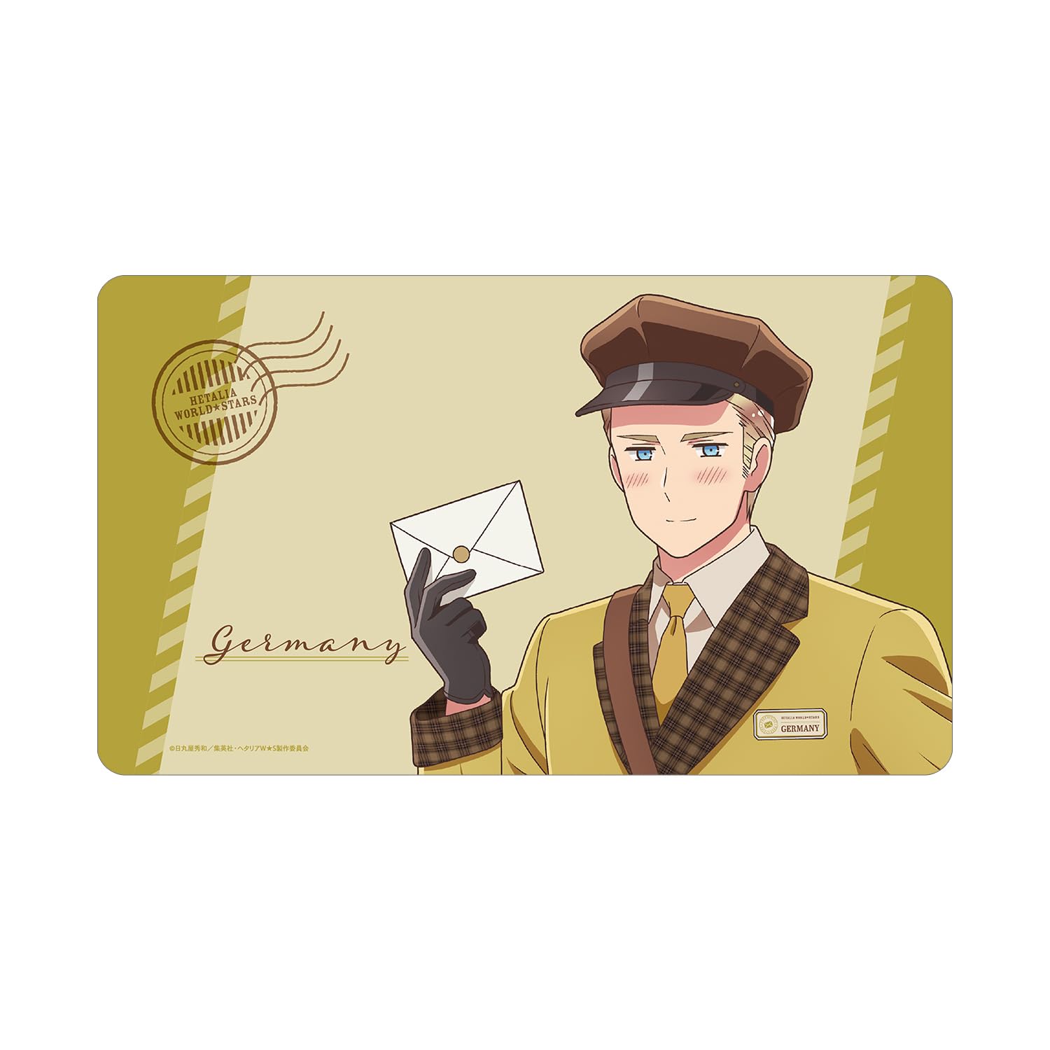 

Оригинальная иллюстрация Немецкий Почтальон Настольный Коврик Hetalia WorldStars Вер. Многоцелевой