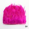 Feather Cloth Strip 10-15Cm Stage Performance Clothing Accessories Rooster Hair Cloth Edge Feather Strip
