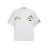 Cartoon Print Unisex Cotton Summer T-Shirt, Short-Sleeve, New 2025 Style