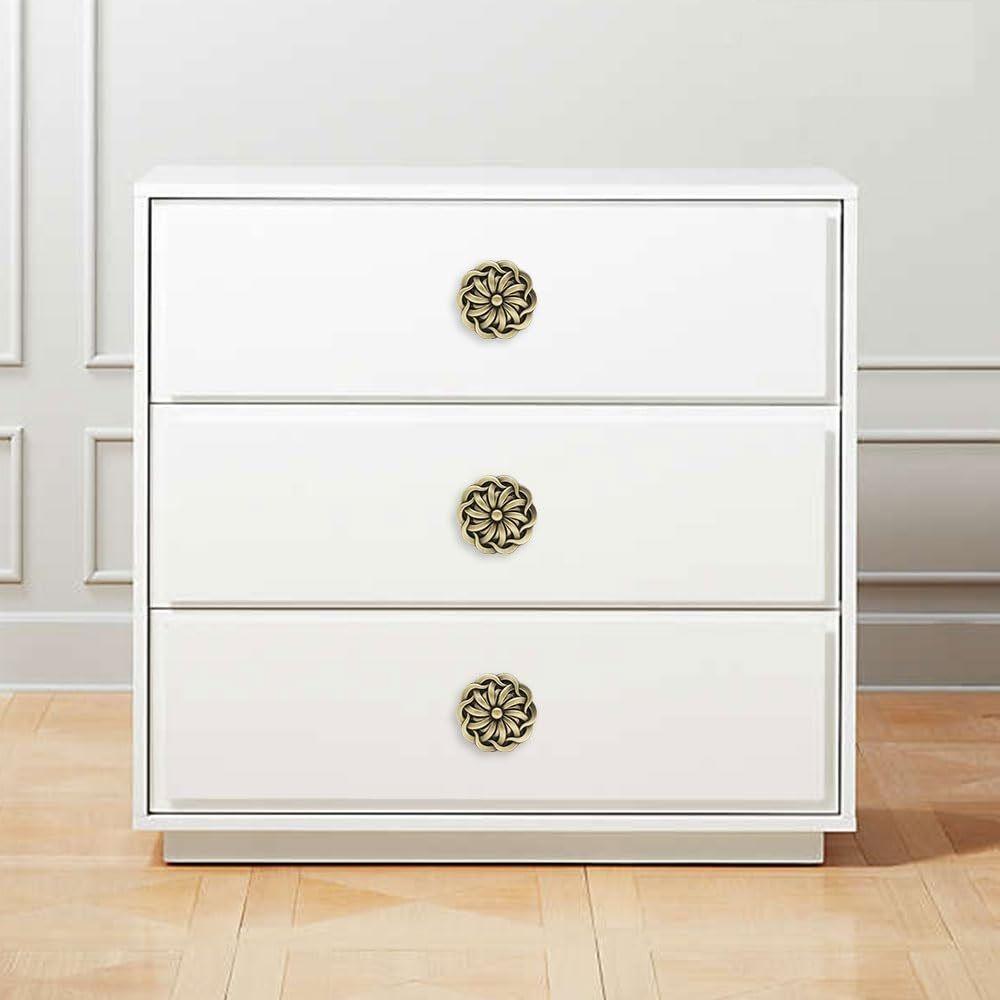 

Antique Brass Cabinet Knob/Wardrobe Door Knobs/Cupboard Drawer Pull Handle/Kitchen Drawer Knob(Knob Antique, 1 Pcs)