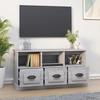 VidaXL TV Cabinet Sonoma Grey 100x35x50 Cm Engineered Wood 816294
