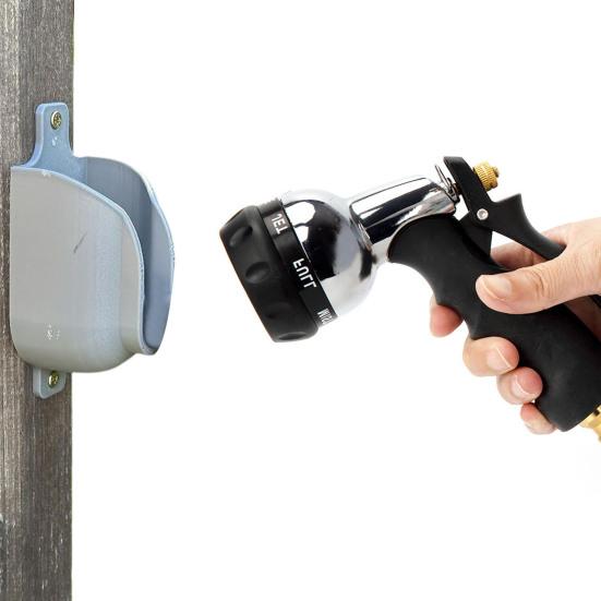 Car Washer Hanger Wall Mount High Pressure Sprayer Holder Garden Hose Sprinkler Holder for Garage Patio Storage