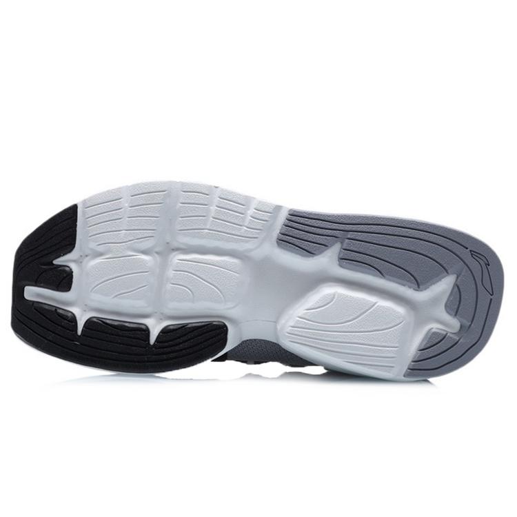 New LINING Essence Basketball Shoes Men Low Top Gray Black AGBQ073-2