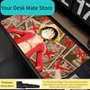Mouse Pad  One Piece Luffy Rubber Table Large Gamer Desk Mat Computer Keyboard Pad PC Gaming Accessories Carpet Mousepad
