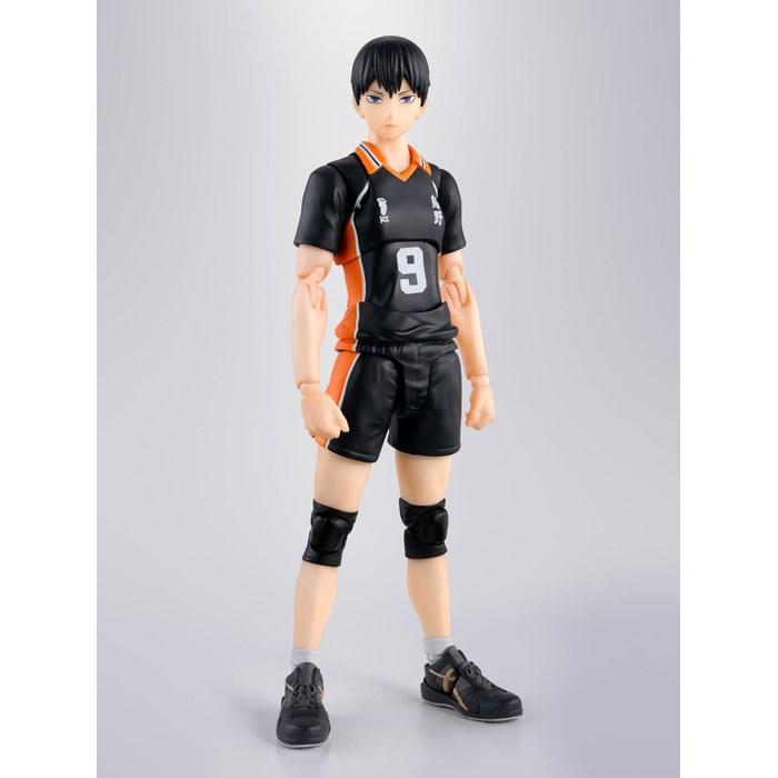 [Tamashii Nations] S.H.Figuarts Haikyu!! Shoyo Hinata, Approx. 155mm, PVC & ABS, Painted, Articulated Figure Multicolor 6.1 inches