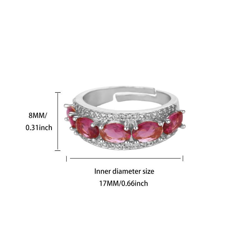 Vintage Gold Enamel Zircon Court Style Ring Women's Fashion High Sense Autumn and Winter Ring Opening