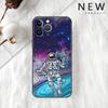 Чехол Universe Cool Astronaut для Apple iPhone 14 Pro Max 13 11 12 Mini SE 7 8 Plus X XS 6 6S, силиконовый чехол для телефона, мягкий TPU Funda