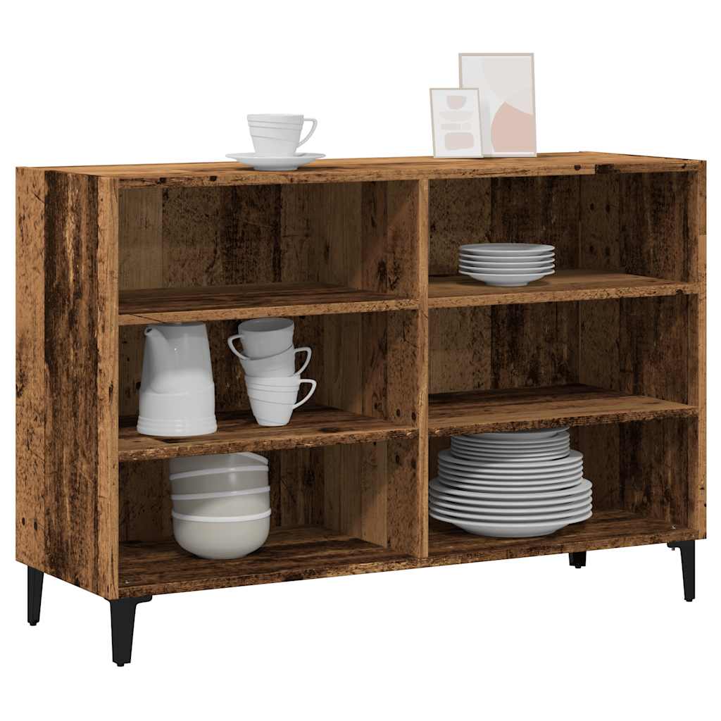 Vidaxl Szafka, Stare Drewno, 103,5X35X70 Cm, Materiał Drewnopochodny