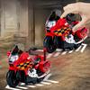 Police Motorcycle Toy With Flashing Lights And Inertial Motion For Kids Play