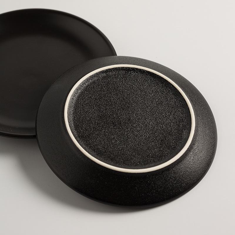 Japanese Round Spitting Bone Plate, Hot Pot, Barbecue, Dipping Dish, Snack Dish, Household Dining Table, Garbage Plate, Restaurant Dessert Plate